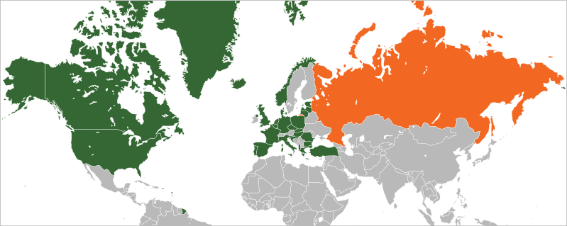 NAVO- top te Boekarest, Russisch weerwerk standpunt Eurorus groep