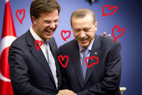 De Regering Rutte omarmt Erdogan