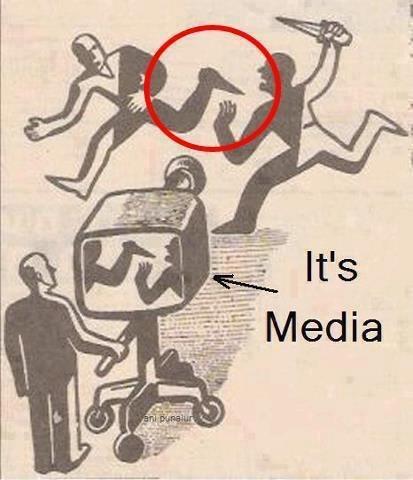 WEES TOCH BEWUST VAN WELK POLITIEK ENGAGEMENT DE MASSAMEDIA BEHEERST !