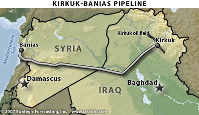 Syrian Revolt and Pipeline Geopolitics