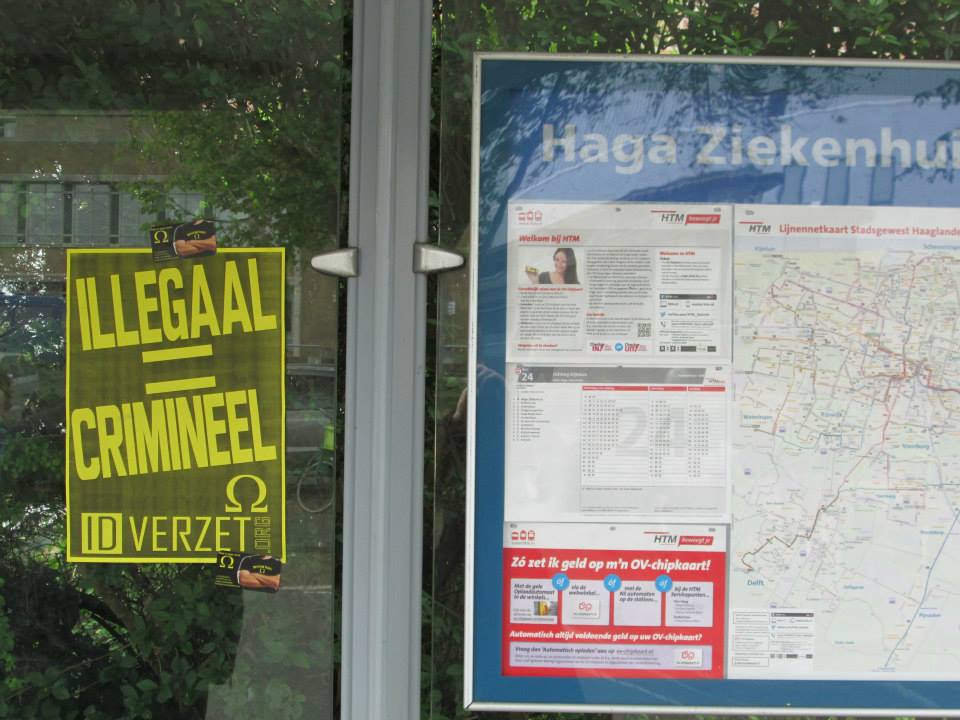 IDENTITAIR VERZET IN DEN HAAG!! jeunesse identitaire a la Haye, Pays-Bas!
