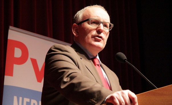 Frans Timmermans, de sloper van Europa.